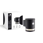 D'Lite Wandlamp Solis Solar Zwart Up & Down - 830 Warm Wit | IP54 - Bewegingssensor