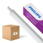Voordeelpak 4x Philips LED Waterdichte Montagebalk Ledinaire WT060C 46W 5600lm - 865 Daglicht | 150cm