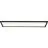 Brilliant Milton Plafondlamp Kunststof Zwart Wit 19W 3200lm - 840 Koel Wit | IP44