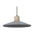 Ledvance Decor Beton/Staal/Hout Pendelarmatuur 320 Donker Grijs | Geschikt voor E27