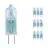 Voordeelpak 10x Osram 64427 Halostar Starlite 2000 GY6.35 20W 12V 928 | Zeer Warm Wit - Beste Kleurweergave