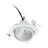 Philips LED Spot Greenspace Accent Elbow Aluminium Wit 24W 2700lm 36D - 930 Warm Wit | 163mm - IP20 - Beste Kleurweergave - Interact Dimbaar
