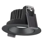 Ledvance LED Spot Adjust Aluminium Zwart 8W 640lm 36D - 927 Zeer Warm Wit | Zaagmaat 68mm - IP20 - Beste Kleurweergave - Dimbaar
